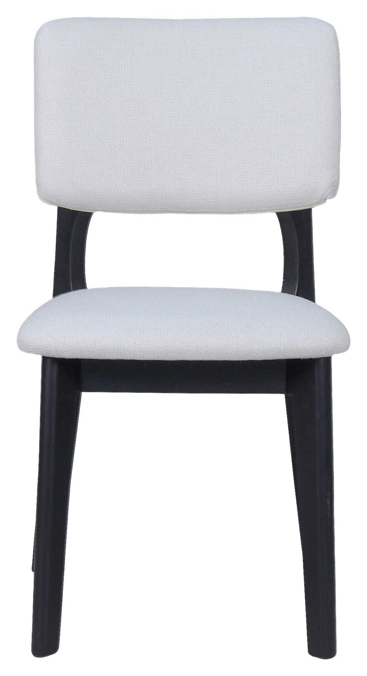 STUHL-SET ELSA - Beige/Schwarz, MODERN, Holz/Textil (48/87/54cm) - MID.YOU