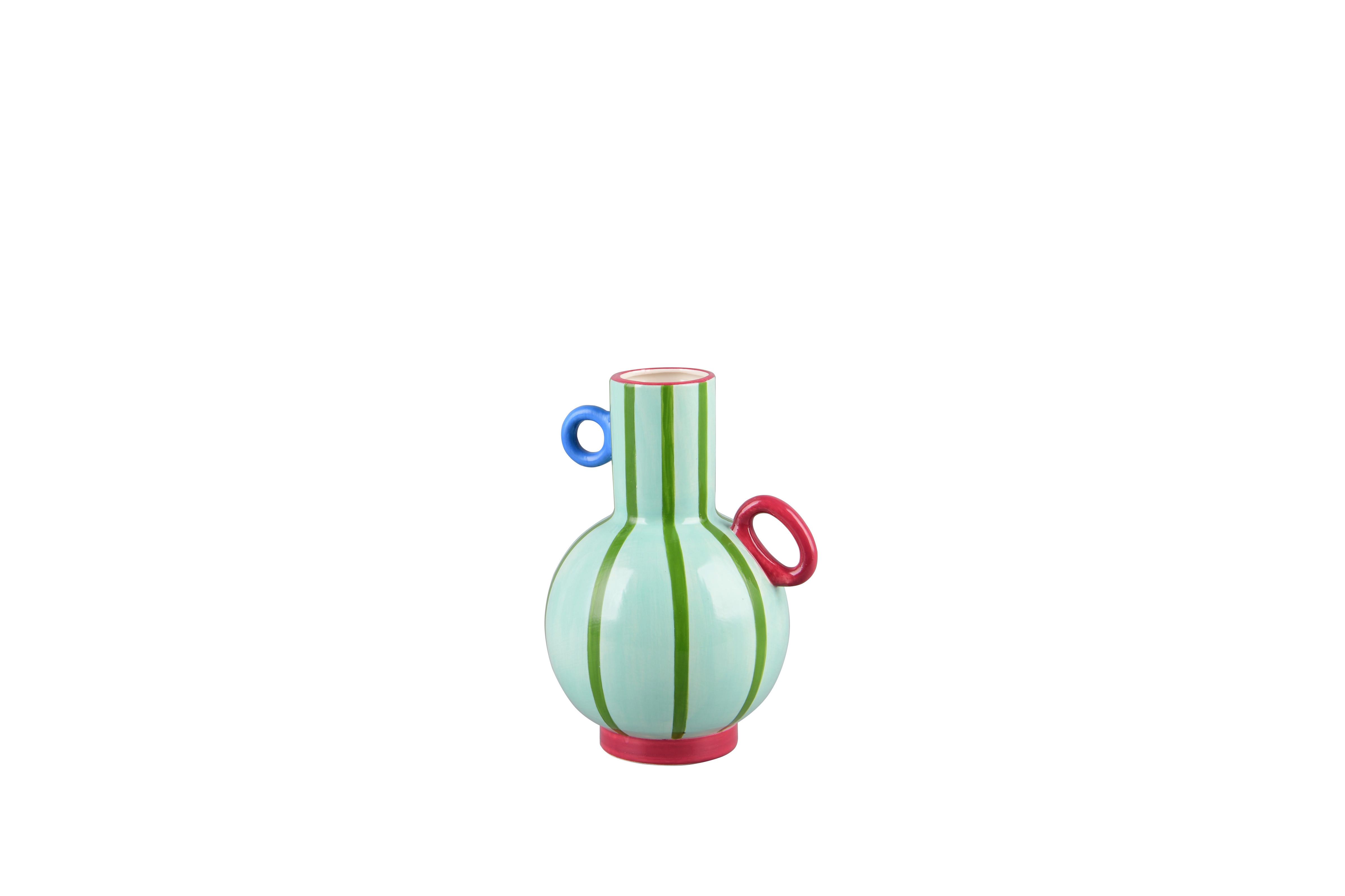 Dekovase Nila Multicolor - Multicolor, Basics, Keramik (17/15,5/24cm)
