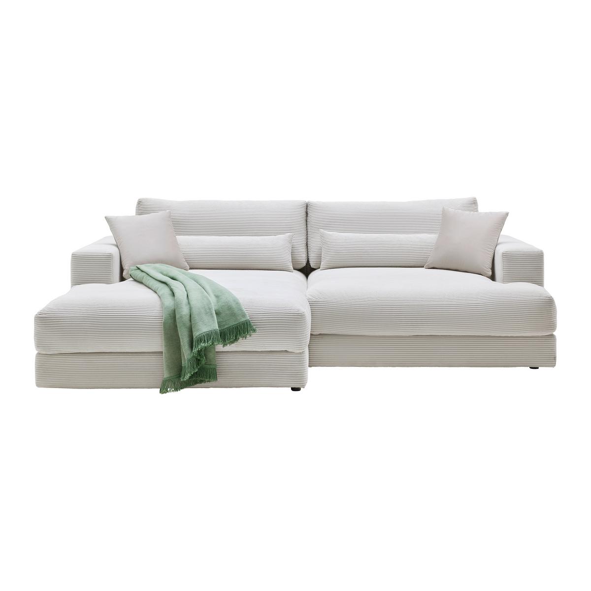 Coltar FABIONA - bej, Modern, lemn (194/85/268cm) - Premium Living