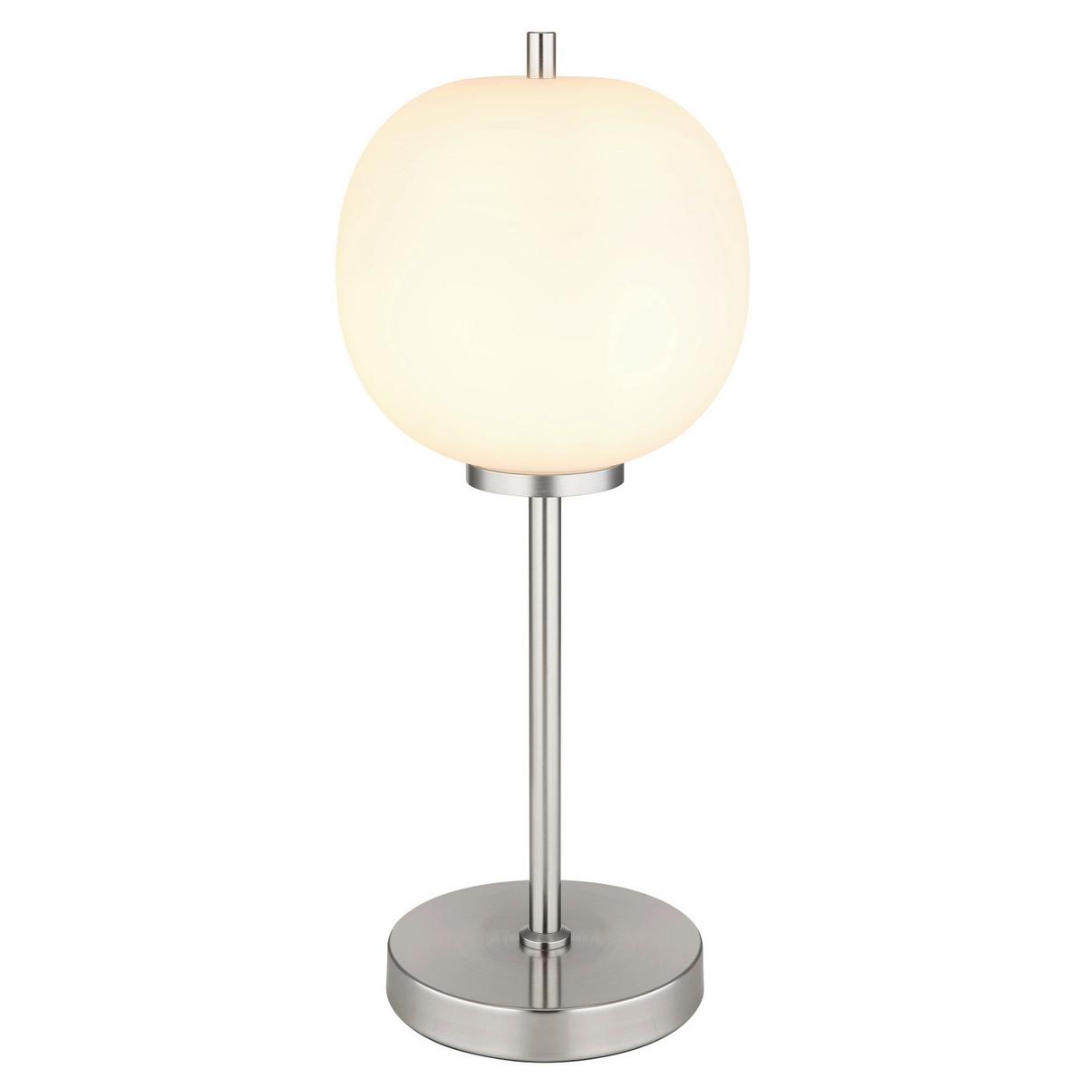 Namizna Svetilka 15345tno Blacky - barve niklja, Konvencionalno, kovina/steklo (18,5/45cm) - Globo