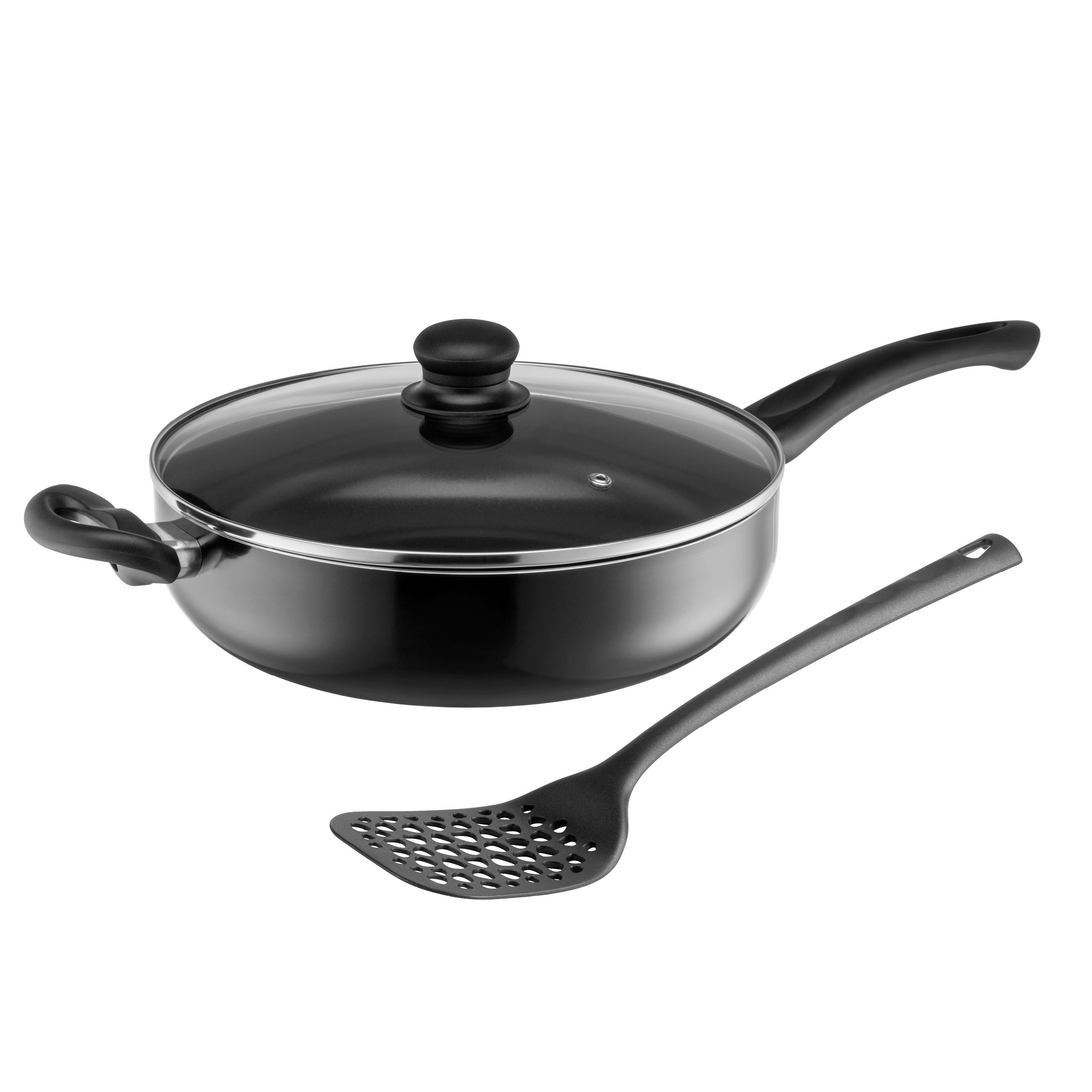 Pfannenset 935594 - Schwarz, Basics, Metall (28cm) - Mäser