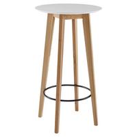 Stehtisch "Wohnling", weiß - Weiß, MODERN, Holz/Holzwerkstoff (60/110/60cm) - MID.YOU