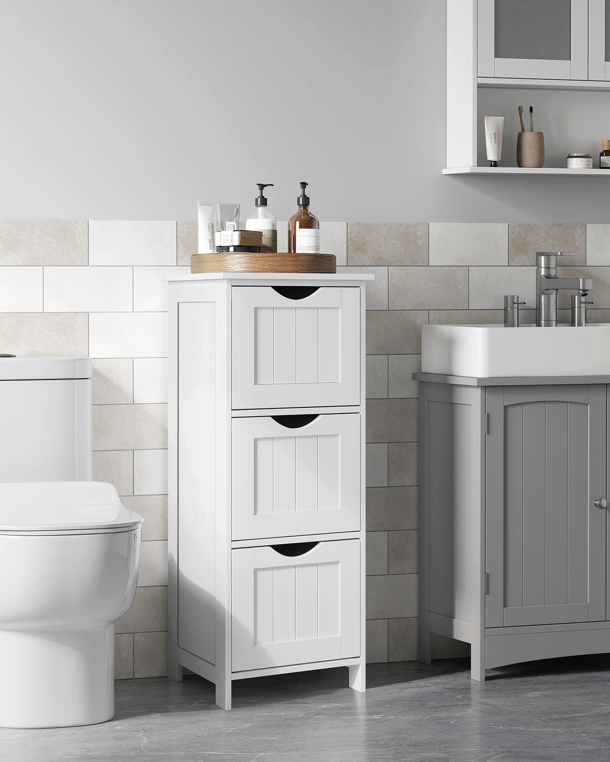 MIDISCHRANK FLOOR CABINET - Weiß, MODERN, Holzwerkstoff (32/81/30cm) - MID.YOU