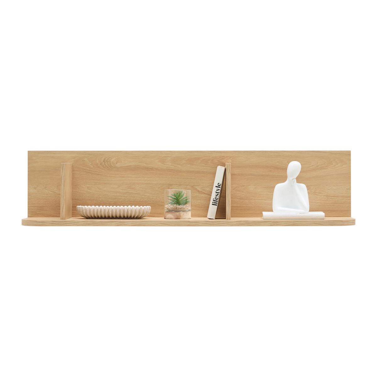 Wandboard Lagos Eichefarben - Eichefarben, MODERN, Holzwerkstoff (120/27/23,4cm) - Premium Living