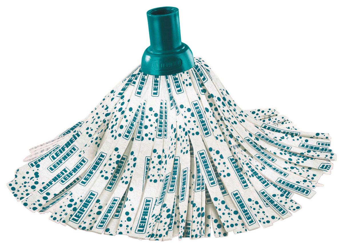 Pótfelmosófej Leifheit Classic Mop Viscose - türkiz/fehér, textil (32cm) - Leifheit
