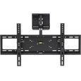 TV-Wandhalter in Schwarz Schwenkbar - Schwarz, Metall (83/16/25cm) - Mömax modern living TV-Wandhalter in Schwarz Schwenkbar - Schwarz, Metall (83/16/25cm) - Mömax modern living