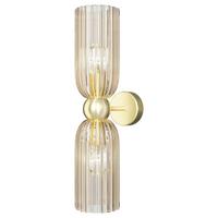 Wandleuchte Antic - Goldfarben, Glas/Metall (18/43,5/10cm) - MAYTONI