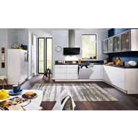 Einbauküche Alpha Lack in Weiß Hochglanz - Weiß, MODERN, Holzwerkstoff - Nolte Küchen