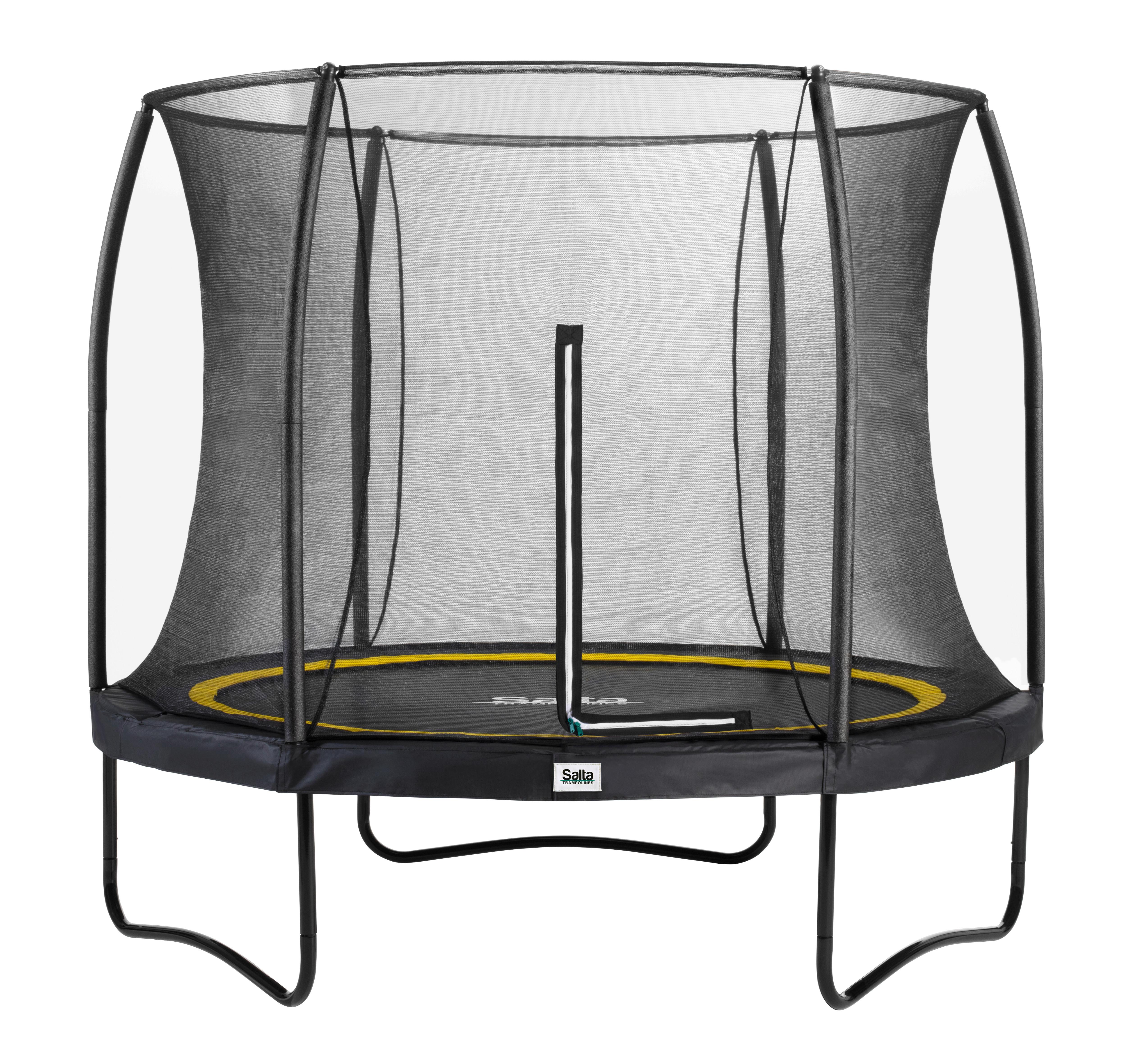 Trampolin Salta Comfort Ø 183cm - Schwarz, KONVENTIONELL, Kunststoff/Metall (183cm) - Salta