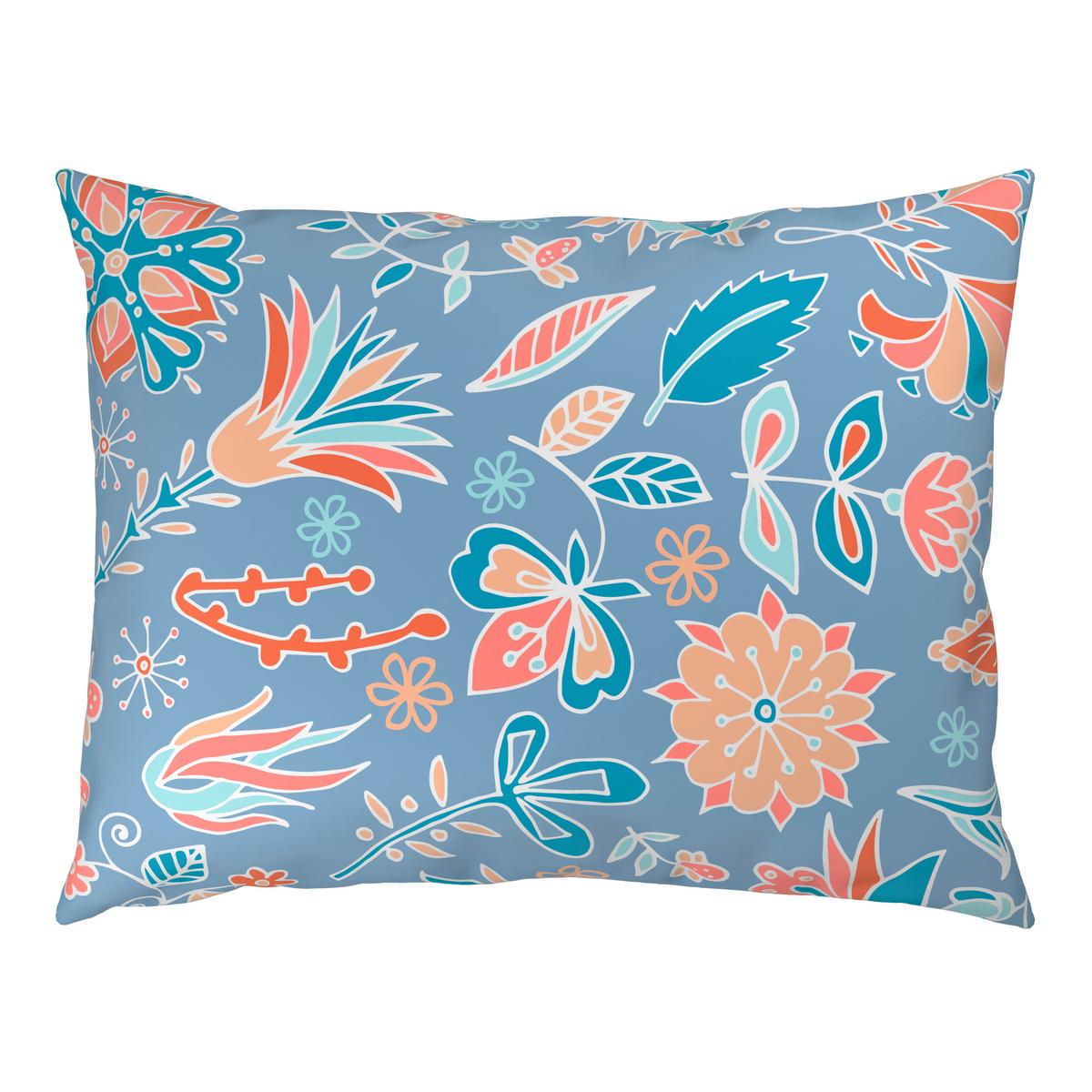 Posteljnina Mia Xxl - pastelno modra, tekstil (200/200cm) - Mömax