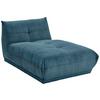 Modul Sofa Giselle Ottomane Petrol - Petrol, Trend, Textil (105/80/185cm) - Livetastic