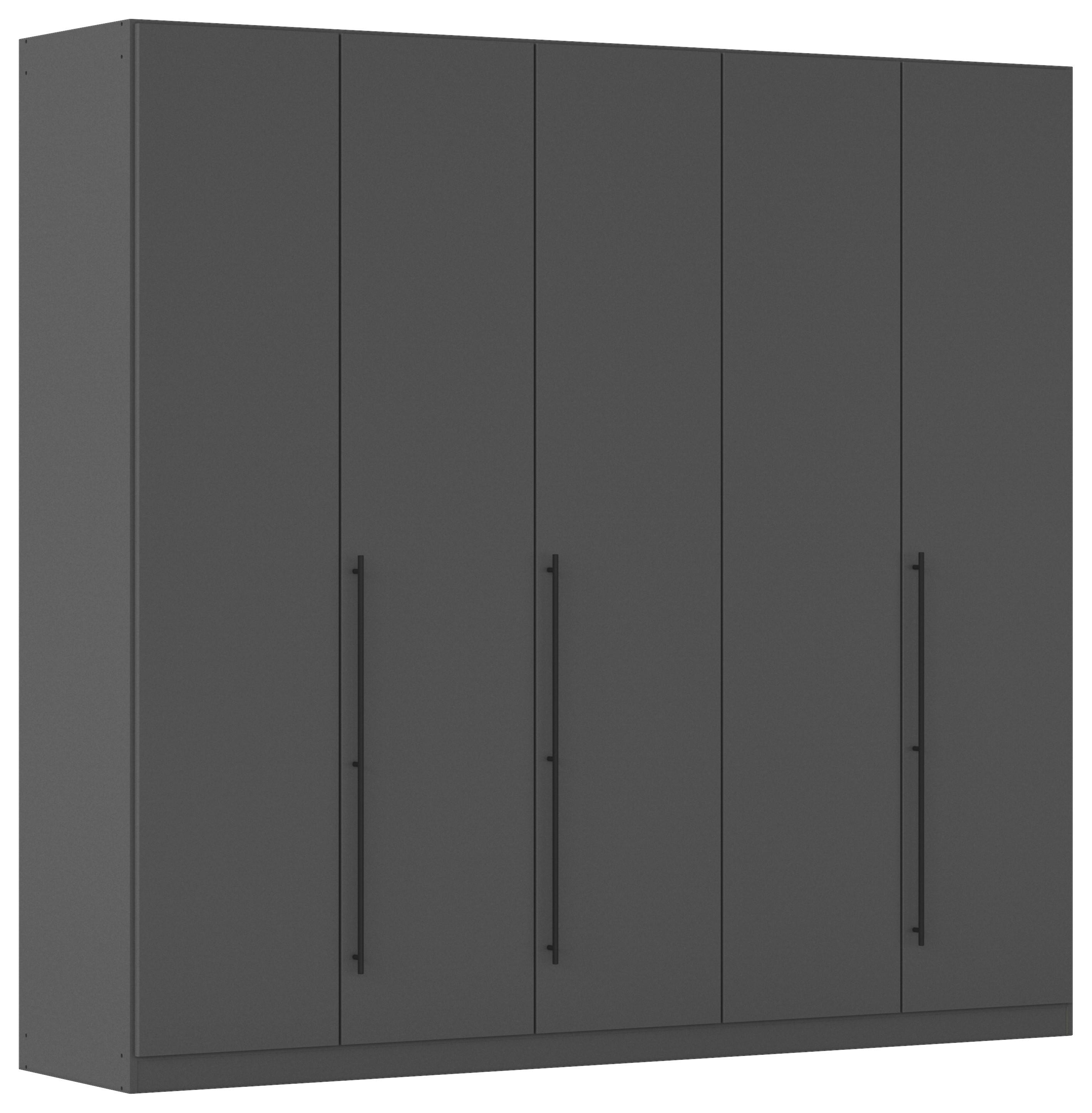 Șifonier Safari - gri, Konventionell, material pe bază de lemn (226/210/54cm)