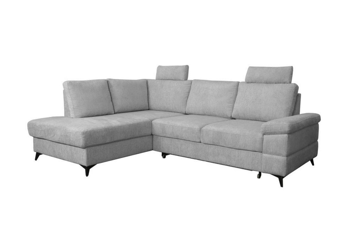 Coltar SARA L - negru/gri, Basics, textil (189/250cm) - Ondega