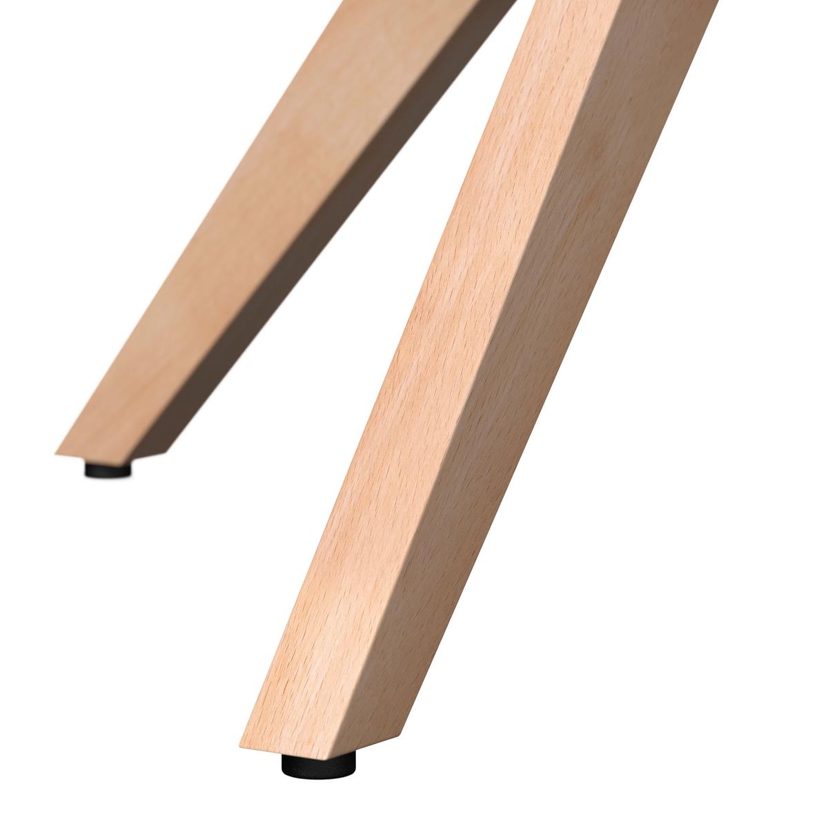 Armlehnstuhl Alja Braun Bouclé/Mikrofaser Drehbar - Buchefarben/Braun, MODERN, Holz/Textil (66/89/62cm) - Bessagi Home