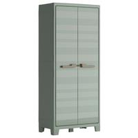 SZAFKA NARZĘDZIOWA E-COM - PLANET OUTDOOR - jadeitowa zieleń, Design, tworzywo sztuczne (80/182/44cm) - Keter
