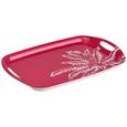 Serviertablett Diamond Palm in Pink - Pink/Weiß, Kunststoff (46/30/3,5cm) - Modern Living Serviertablett Diamond Palm in Pink - Pink/Weiß, Kunststoff (46/30/3,5cm) - Modern Living
