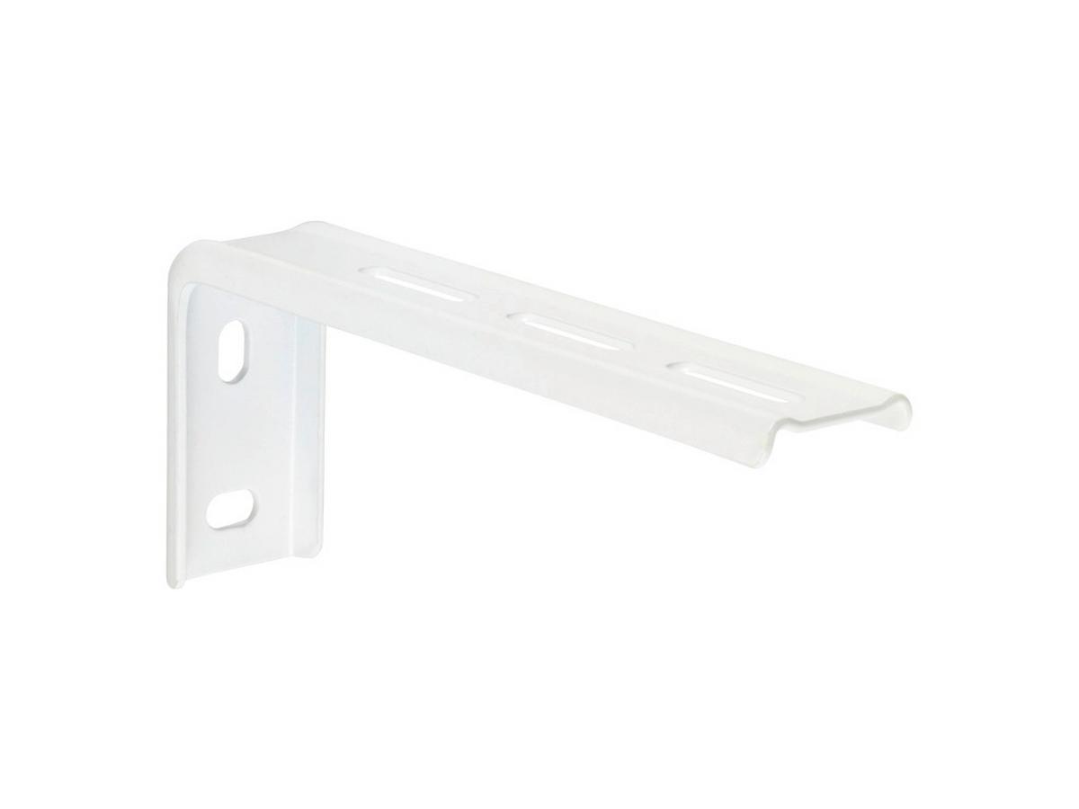 Oldalfali Tartókonzol - fehér (12cm)