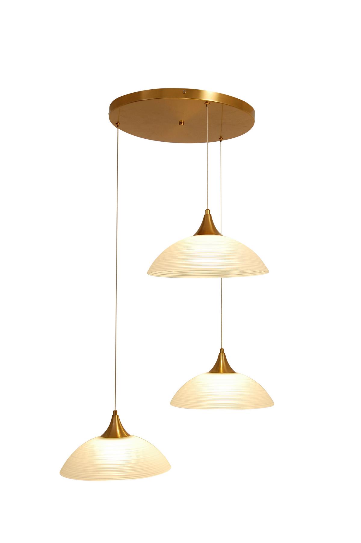 LAMPA WISZĄCA STINE - biały, Trend, metal/szkło (66/150cm) - Novel