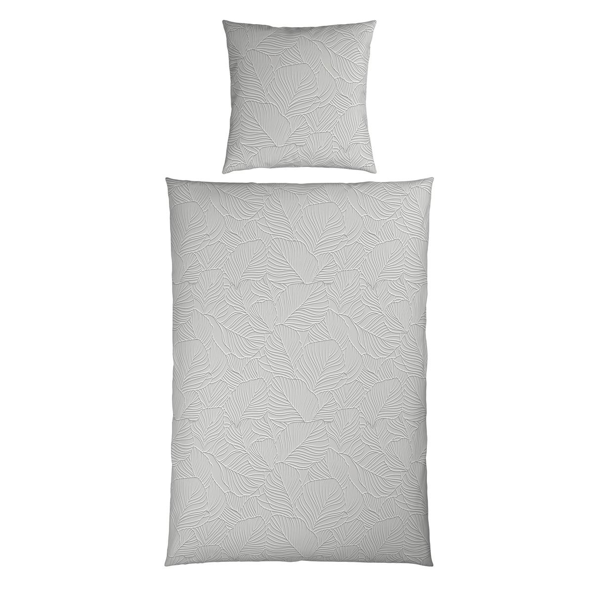 Bettwäsche Chloe Weiß ca. 135x200cm - Weiß, Textil (135/200cm) - Mömax