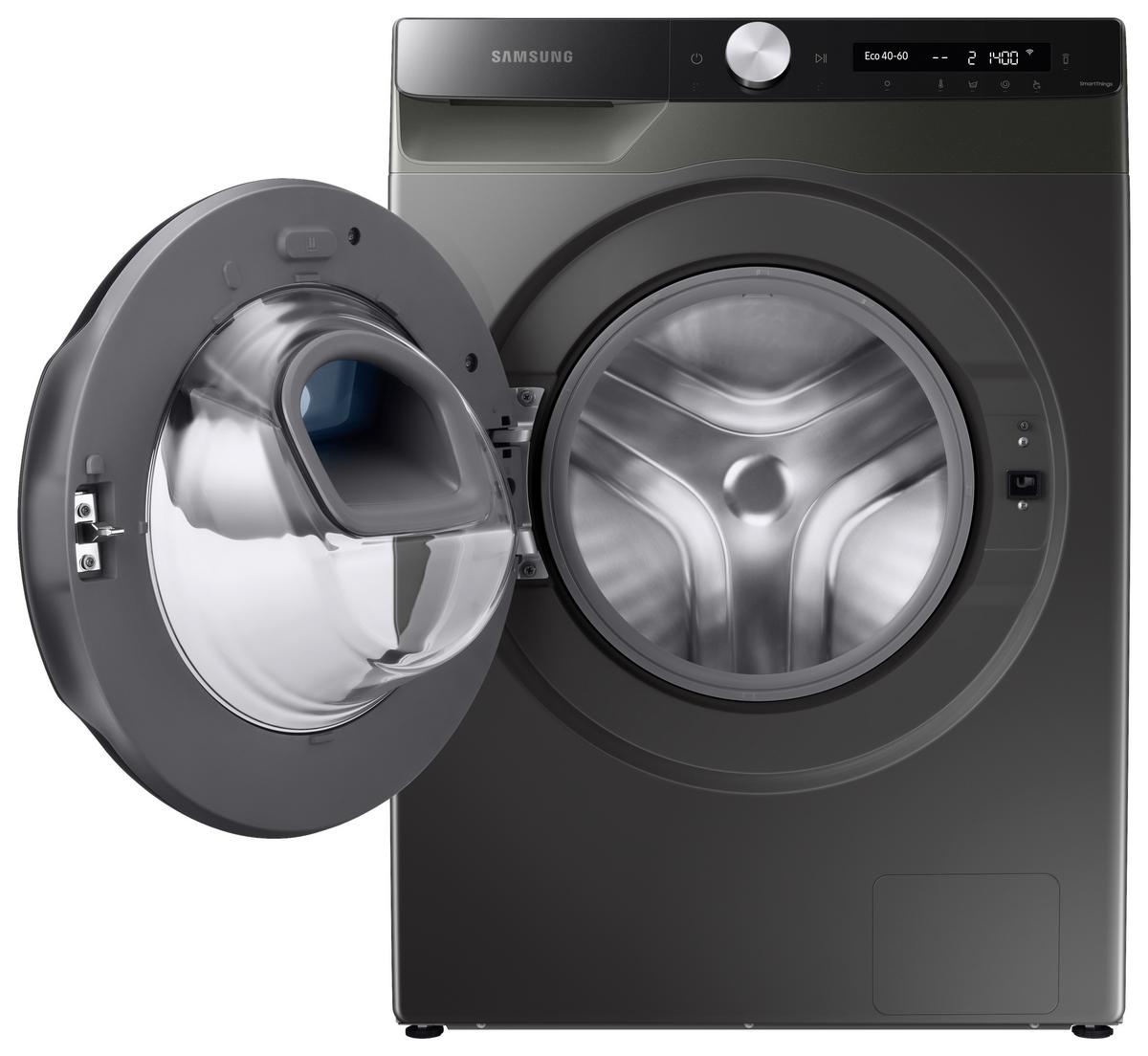 WASCHMASCHINE WW80T554AAX/S5 - Schwarz, Basics (60/85/68,5cm) - Samsung