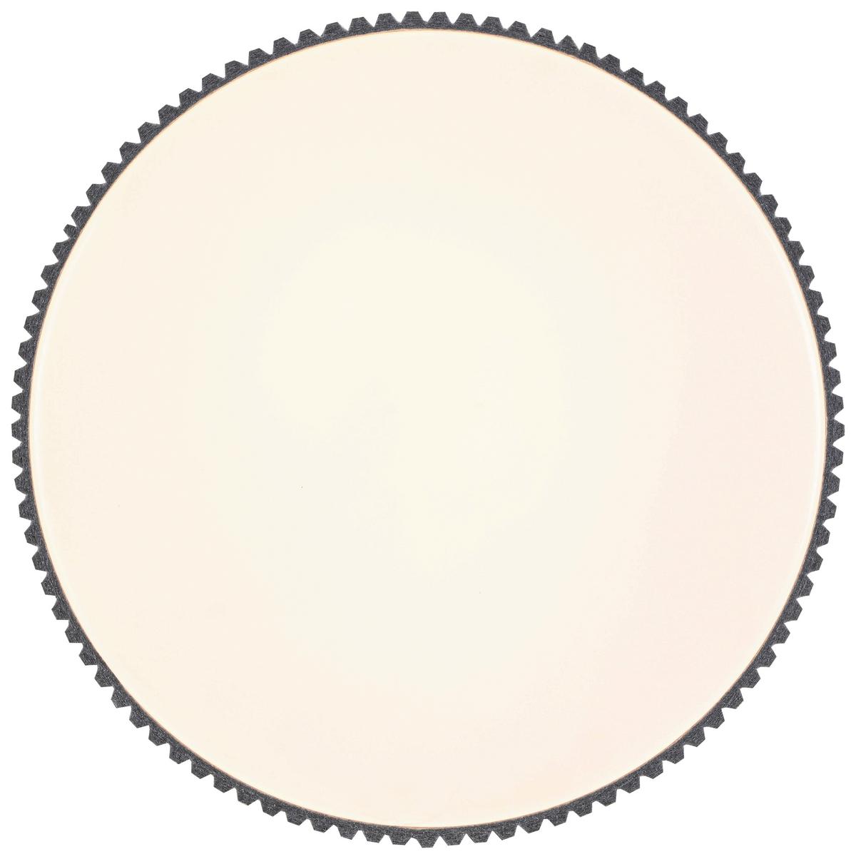 Led Stropna Svjetiljka Filzi - bijela/siva, Moderno, metal/tekstil (40/8,5cm) - Mömax