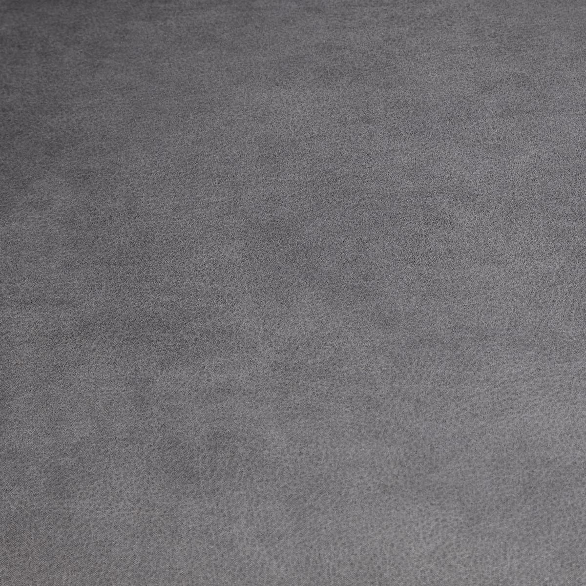 Sitzbank "Chrisi", dunkelgrau - Dunkelgrau, MODERN, Textil/Metall (150/84/54cm) - Bessagi Home