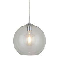 Függőlámpa Balls 1632cl - krómszínű, Design, üveg/fém (30/120cm)
