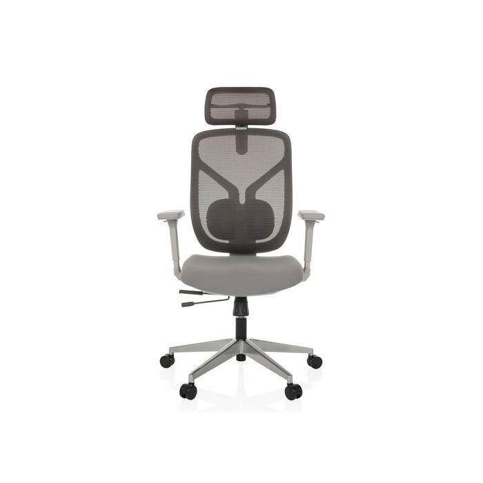 Pisarniški Stol Cassilis W, Siva - srebrne barve/siva, Moderno, kovina/umetna masa (71/123 - 146/65cm) - MID.YOU