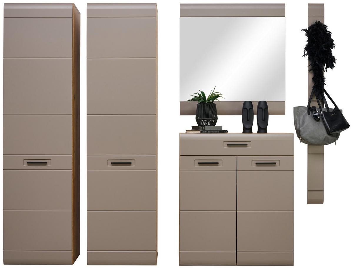 Oglindă AURIS - gri, Modern (85/90/2cm) - Modern Living