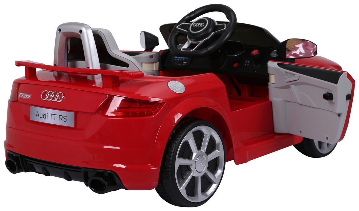 ELEKTRYCZNE AUTO DLA DZIECI RIDE ON AUDI TT - czerwony, Konventionell, tworzywo sztuczne (103/62/43,5cm)