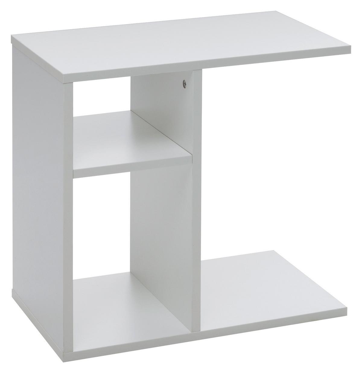 Mizica Milo - bela, Design, leseni material (30/50/50cm) - MID.YOU