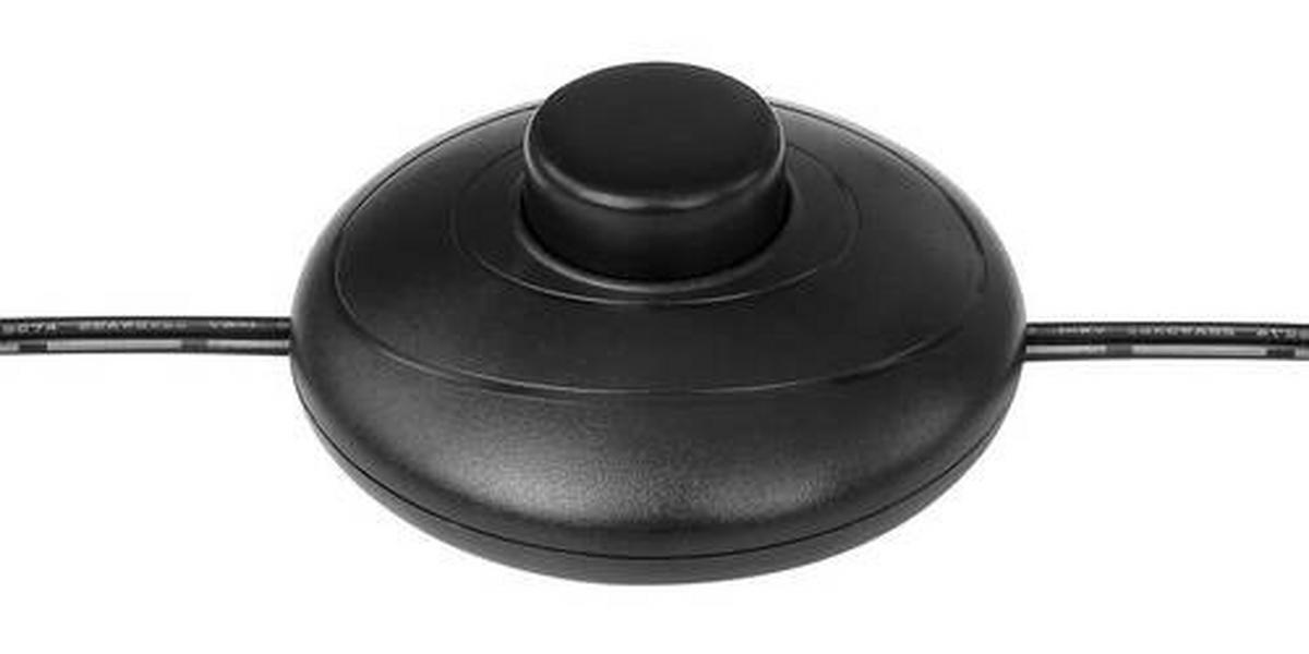 Stehleuchte Blacky in Grau max. 60 Watt - Schwarz/Grau, MODERN, Glas/Metall (30/160cm)