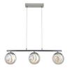 LED-HÄNGLAMPA MODERNI - pärlemor/kromfärg, Modern, metall/glas (75/15/120cm) - Mömax