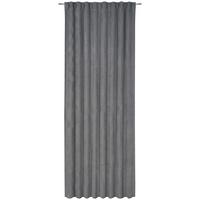 ZASŁONA GOTOWA HERRING - antracytowy, Basics, tkanina (135/245cm) - Dieter Knoll