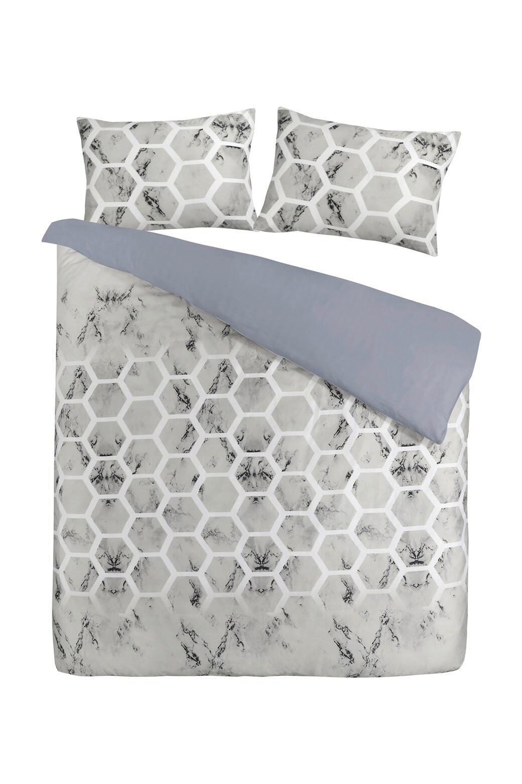 Bettwäscheset Aventura 125-Gb Grau 200x200 - Grau, Basics, Textil (200/200cm) - Kayoom