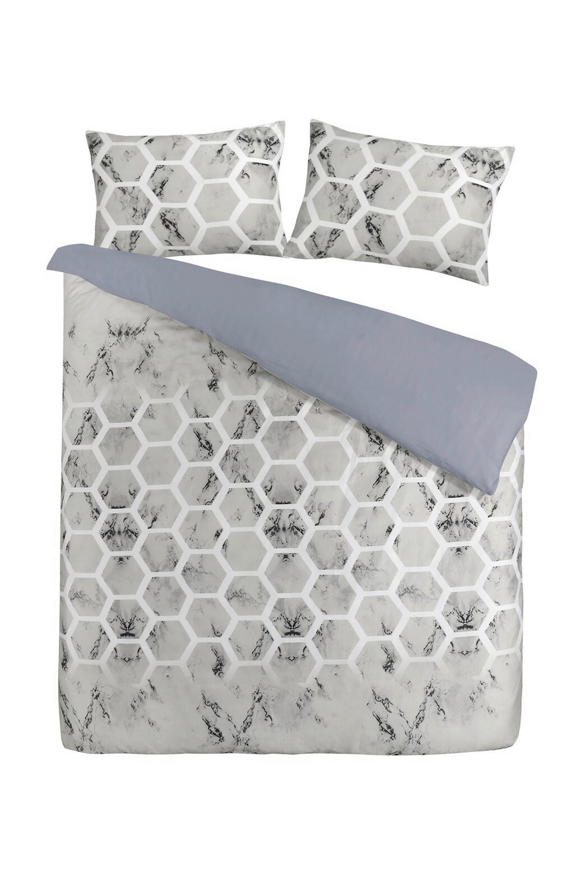 Bettwäscheset Aventura 125-Gb Grau 140x200 - Grau, Basics, Textil (140/200cm) - Kayoom