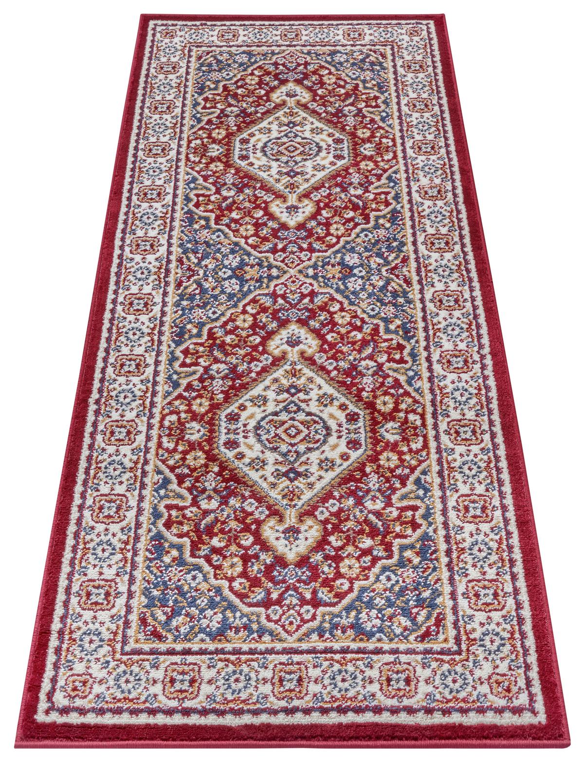 CHODNIK MOCHI ROT 105644-80X240CM - czerwony/różnokolorowy, Design, tworzywo sztuczne (80/240cm) - Hanse Home