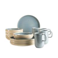 FRÜHSTÜCKSSERVICE CANDY - Pastellblau, Basics, Keramik - Mäser
