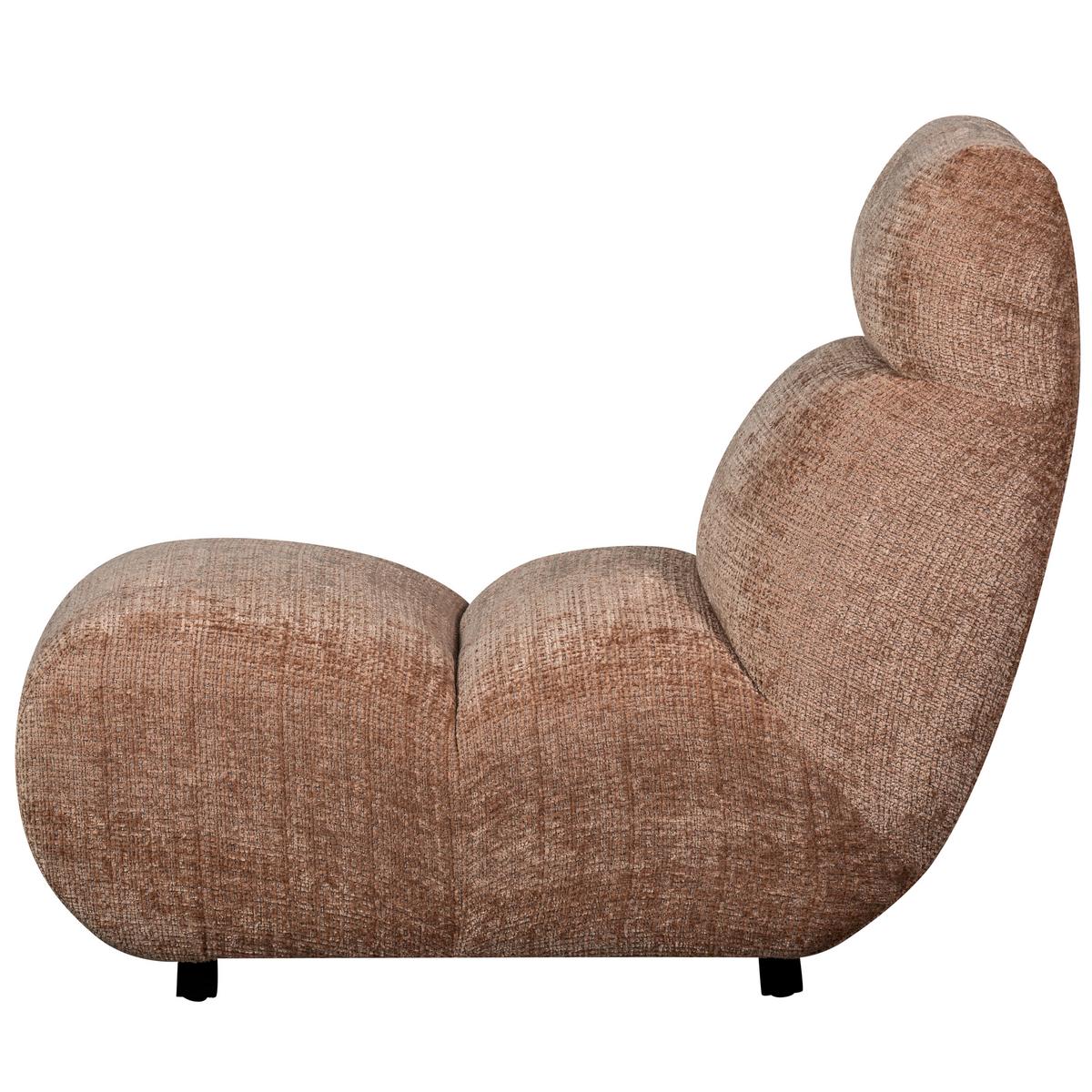 Sessel Observe Beige B: 75 cm - Beige/Schwarz, Design, Kunststoff/Textil (75/82/96cm) - Livetastic