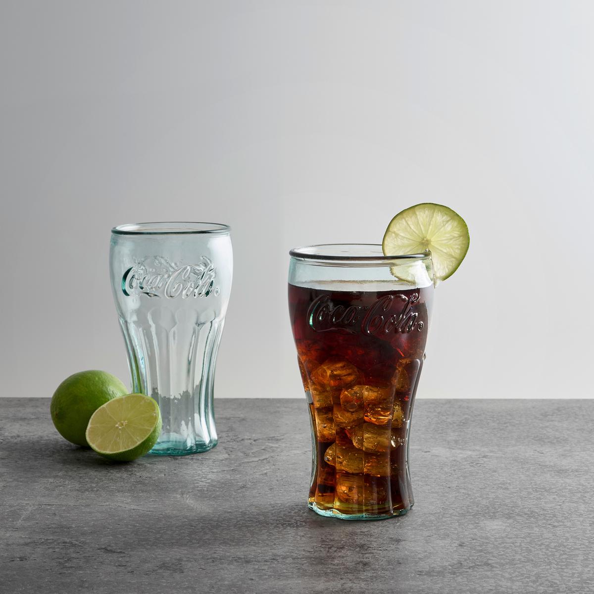 Gläserset Coca Cola Klar, 2-teilig - Klar, KONVENTIONELL, Glas (8.5/15.8cm)