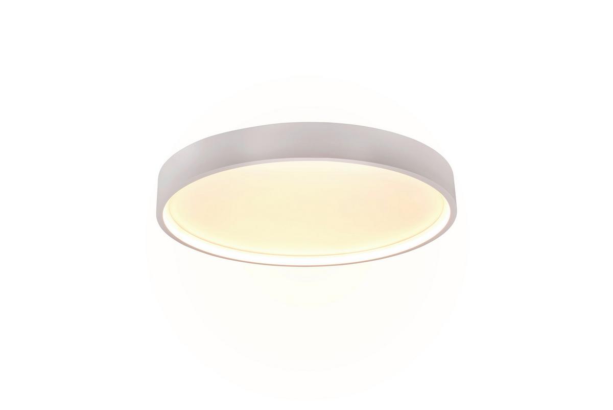 LED-Deckenleuchte Doha in Weiß max. 29 Watt - Weiß, MODERN, Metall (45/5,5cm) - Trio Leuchten