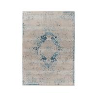 Vintage-teppich Milan 225 Blau 120x170 - Blau, Basics, Textil (120/170cm) - Kayoom