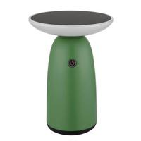 Solarleuchte 36625g  Solar - Opal/Schwarz, Design, Kunststoff/Metall (16/22,5cm) - Globo