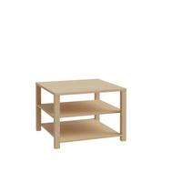 Măsuță de cafea CALASETTA - culoare lemn stejar, Romantik / Landhaus, material pe bază de lemn (70/50/70cm) - Premium Living
