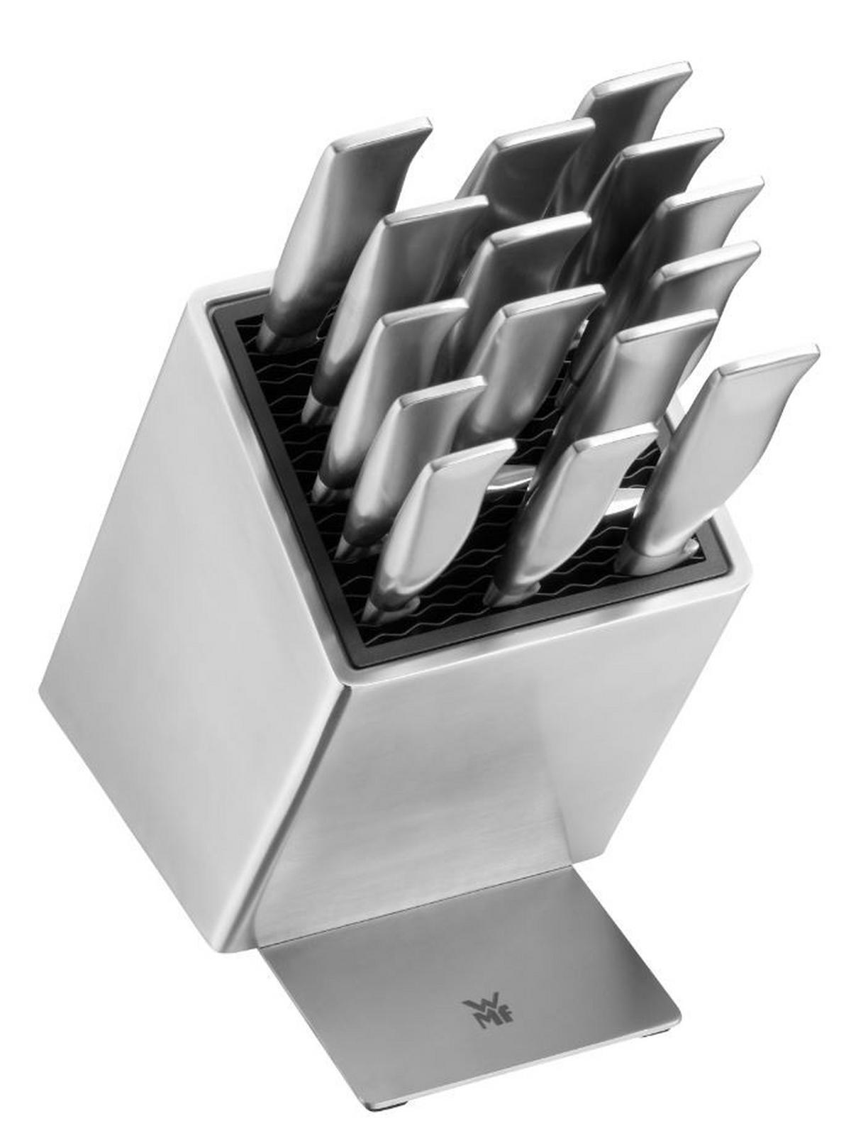 BLOK NA NOŻE 1882119992 WMF - kolor stalowy, Basics, metal - WMF