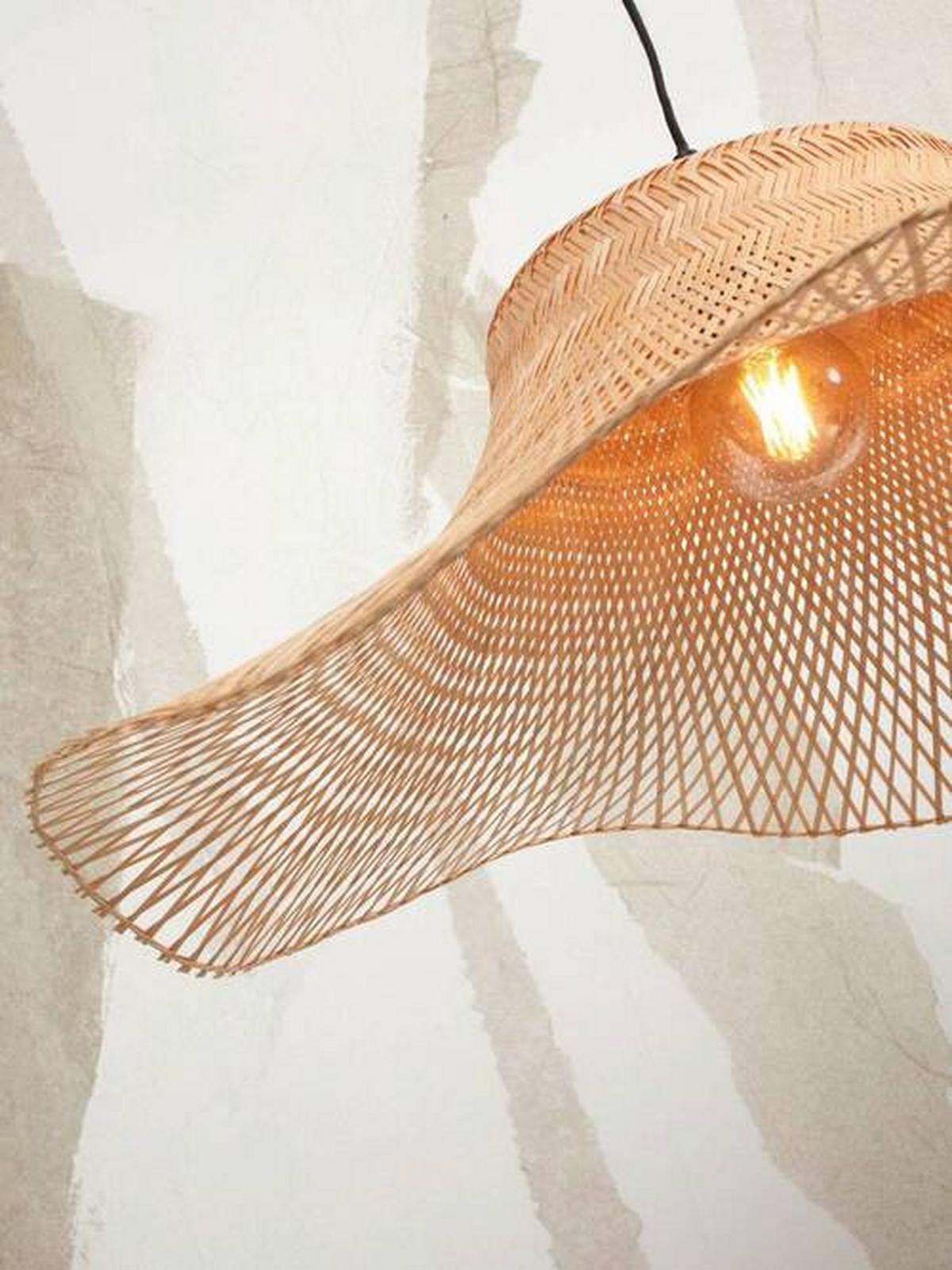 STEHLEUCHTE IBIZA/FS/AD/N/50/N - Naturfarben, Trend (77/50/150cm) - Good & Mojo