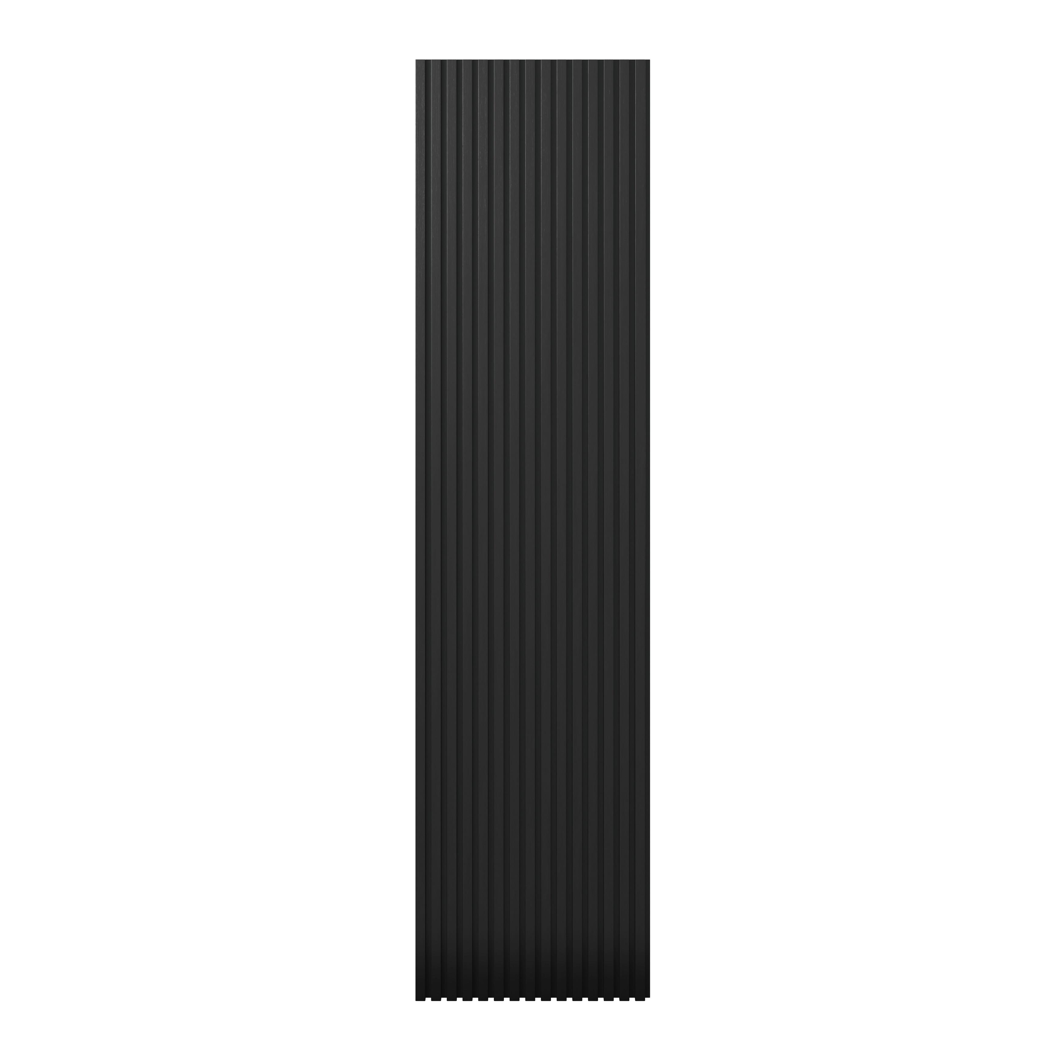 AKUSTIKPANEL RICO - svart, Modern, trämaterial/plast (60/240/2,1cm) - Bessagi Home