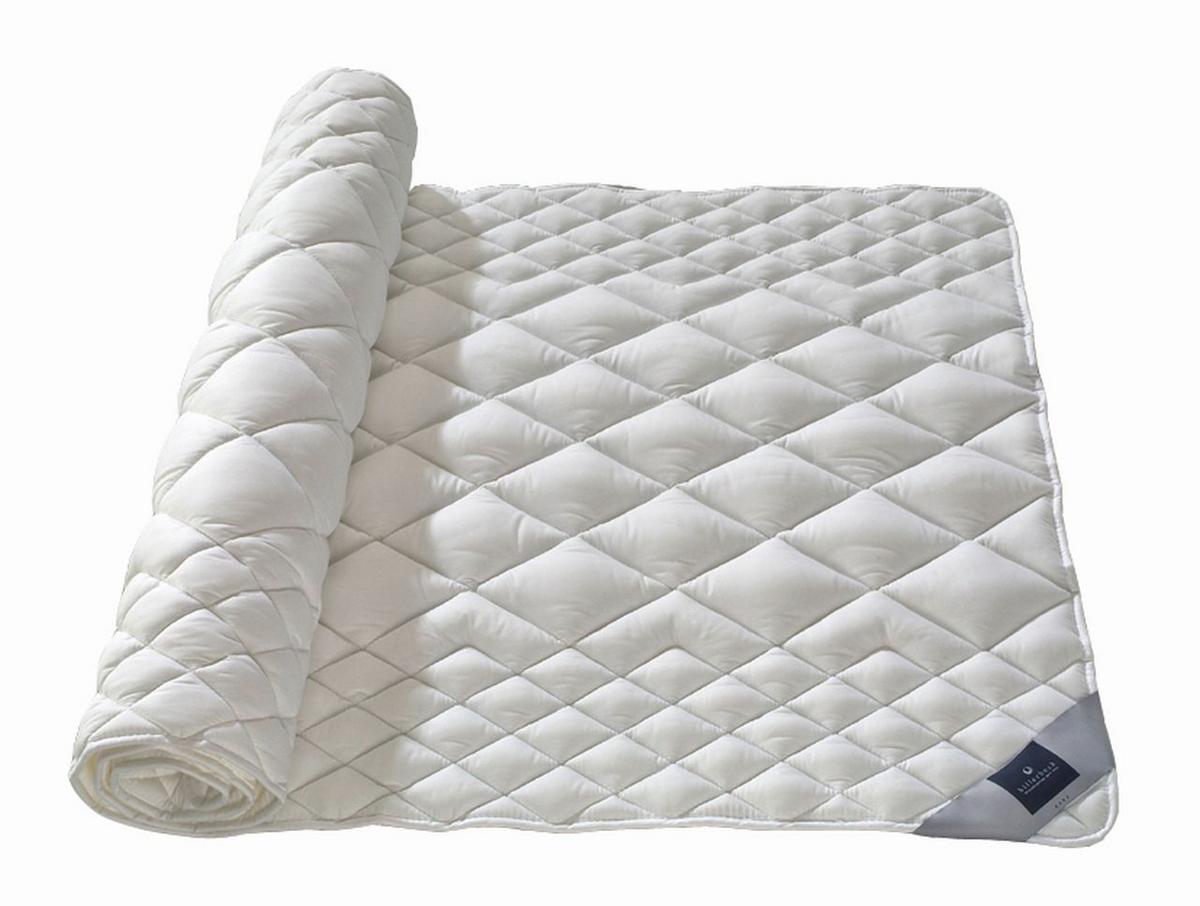 NAKŁADKA KOMFORT COTTONELL - biały, Basics, materiały naturalne (160/200cm) - Billerbeck