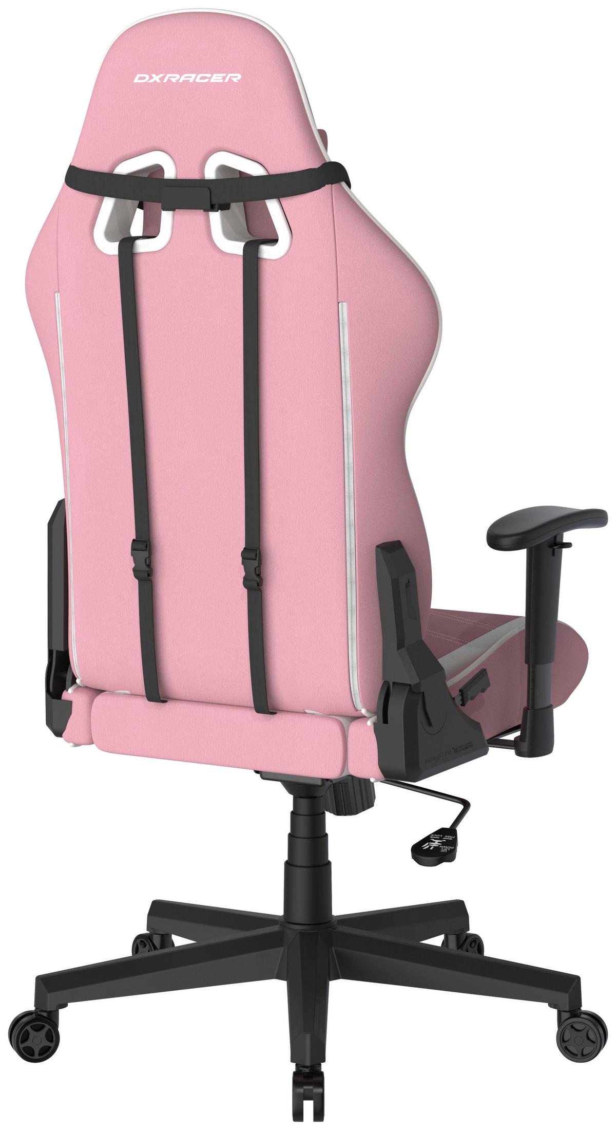 Drehstuhl Prince Schwarz/Weiß/Pink - Pink/Schwarz, MODERN, Kunststoff/Textil (67/126/67cm) - Dxracer