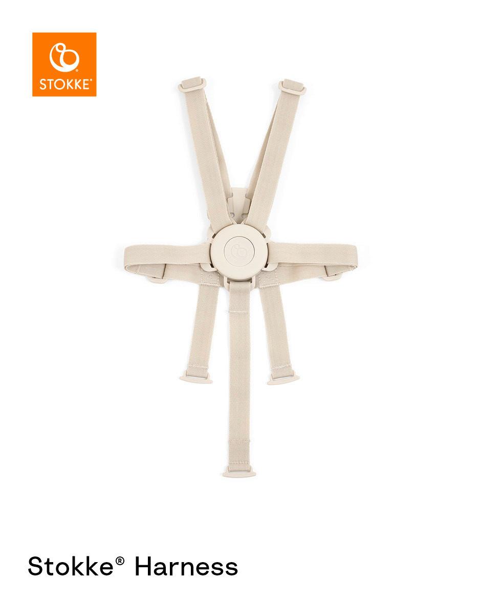 PAS BEZPIECZEŃSTWA TRIPP TRAPP HARNESS - beżowy, Basics, tworzywo sztuczne/tkanina - Stokke